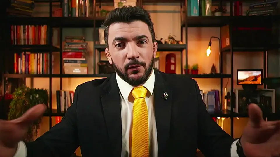 Cláudio Farenzena em uma aula da Comunidade Ambiental Pro